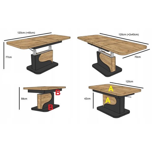 Stalas transformeris TAURUS - Image 4