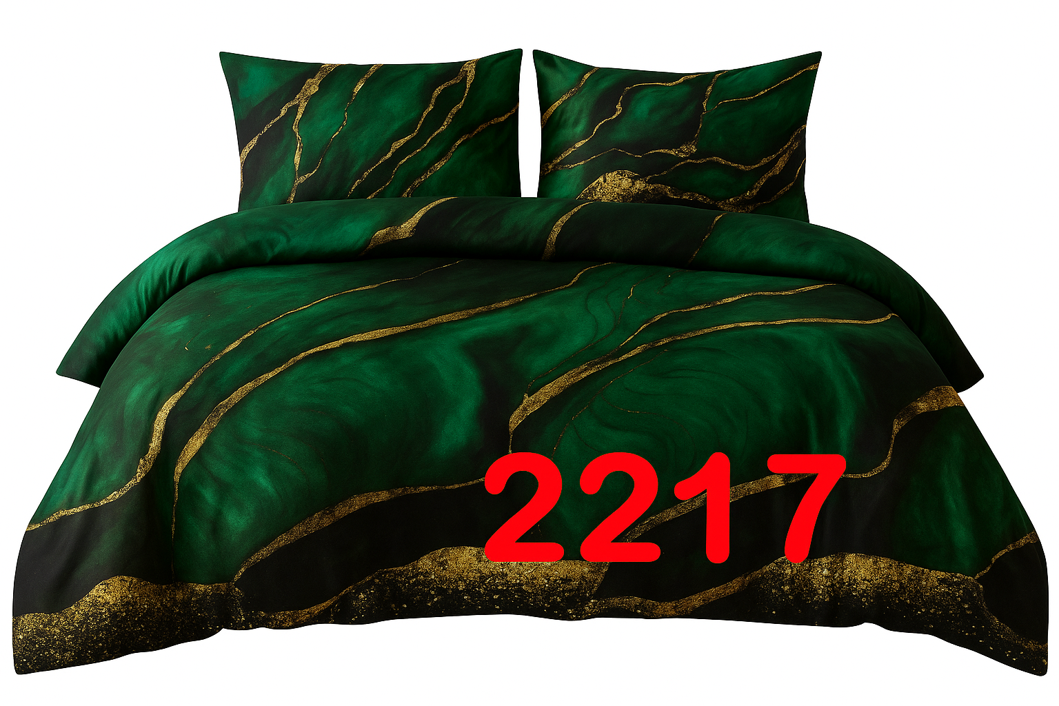 Satininės patalynės komplektas 140×200 cm + pagalvės užvalkalas 70×80 cm - Image 2