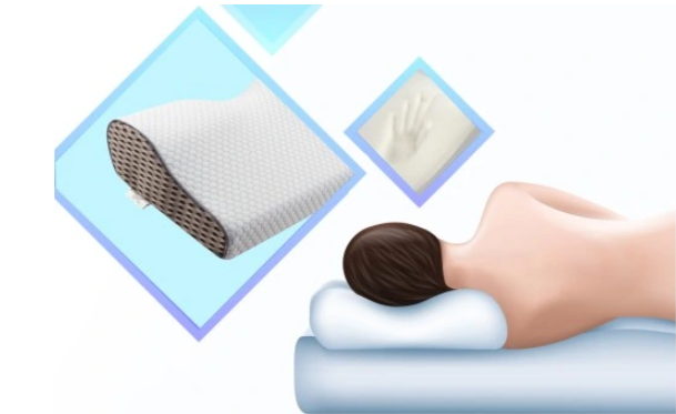 Pagalvė miegui ant šono ir pilvo su atminties putų užpildu - Image 6