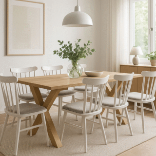 PROVANSA – medžio masyvo stalas