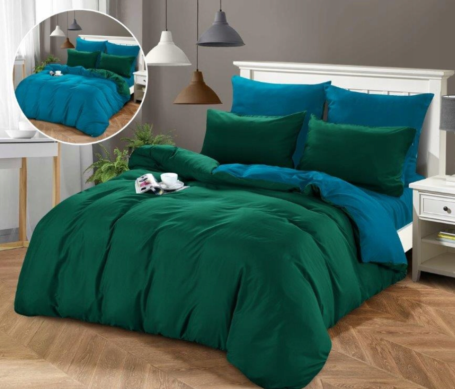 Patalynės komplektas 200x220, 3 dalių, satino, elegantiškas - Image 2