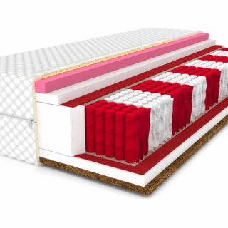 Čiužinys BALANSAS (storis : 24 cm, kietumas : H3/H4, vidutinio kietumo/kietas)