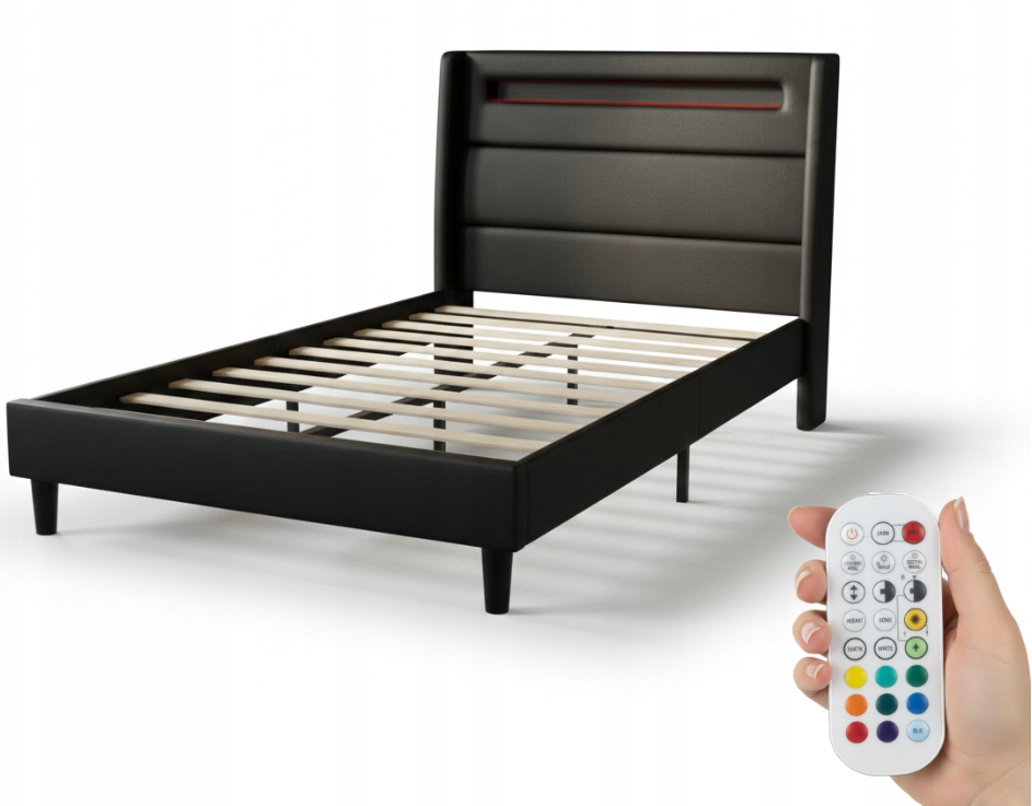 Lova VAKARAS su LED apšvietimu - Image 2