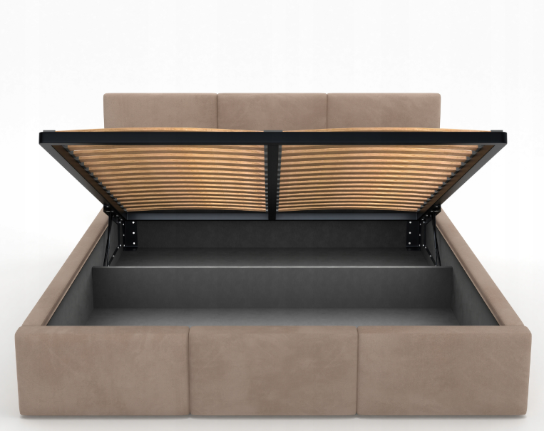 Lova VELVETAS 160×200 su daiktadėže - Image 6