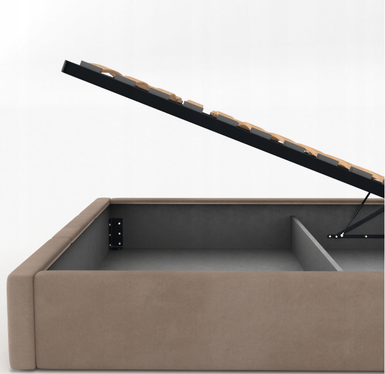 Lova VELVETAS 160×200 su daiktadėže - Image 7